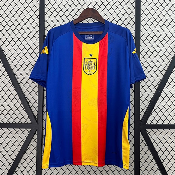 Camiseta Entrenamien España 2024 Azul